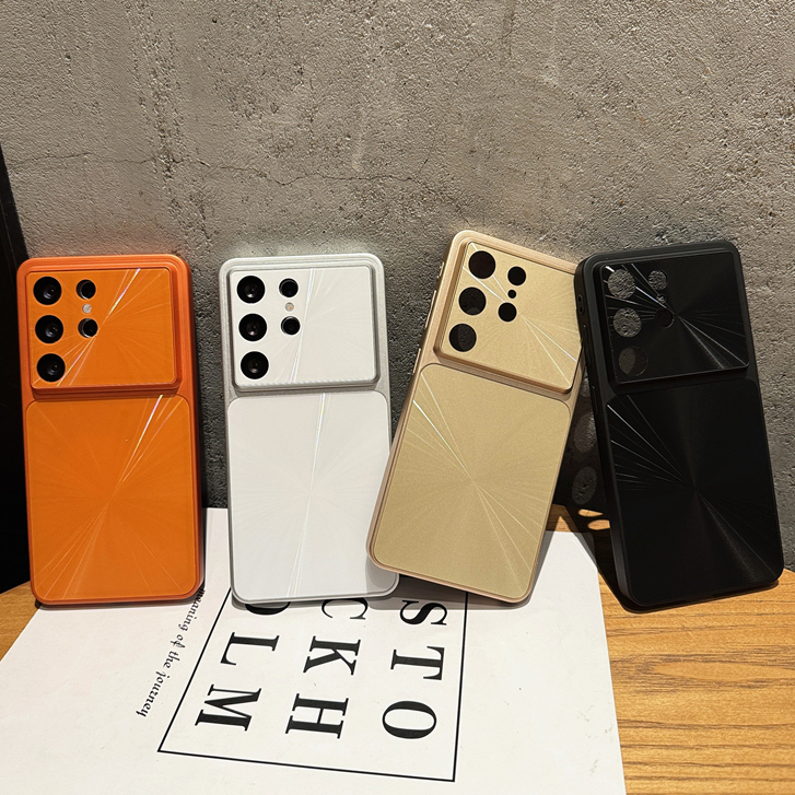 Grande Janela Silicone Moda Capa De Luxo Para Samsung Galaxy S24 S25 S26 Ultra Plus S24FE S25FE