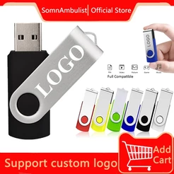 Unidade Flash USB para carro 32GB/8GB/512MB/256MB Imagem personalizada/logotipo da empresa