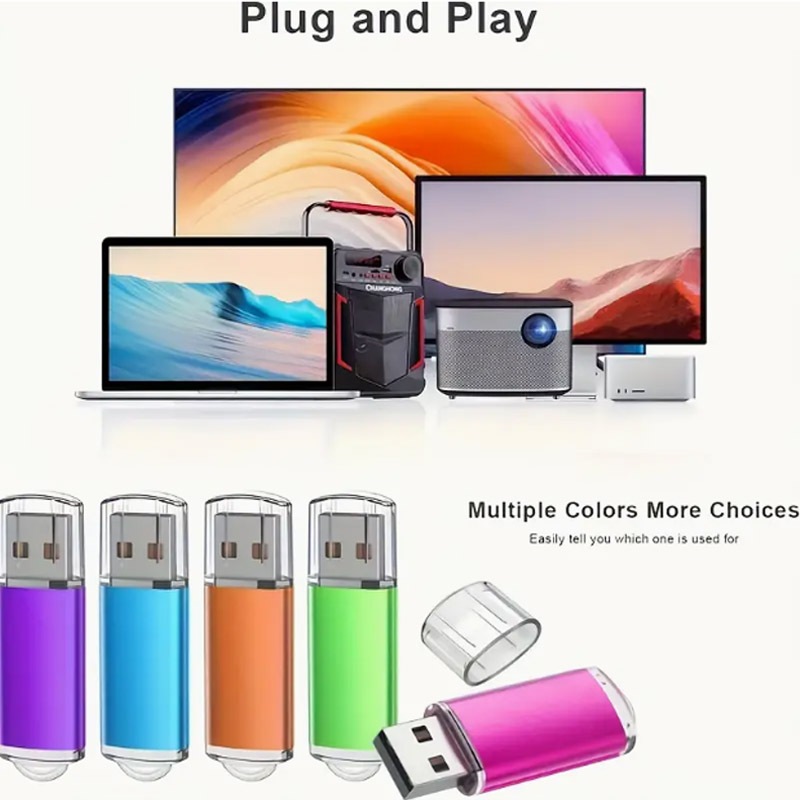 Unidade Flash de Metal colorido 512MB/4GB/8GB/32GB à prova d'água U Drive, LOGOTIPO personalizado · foto 2