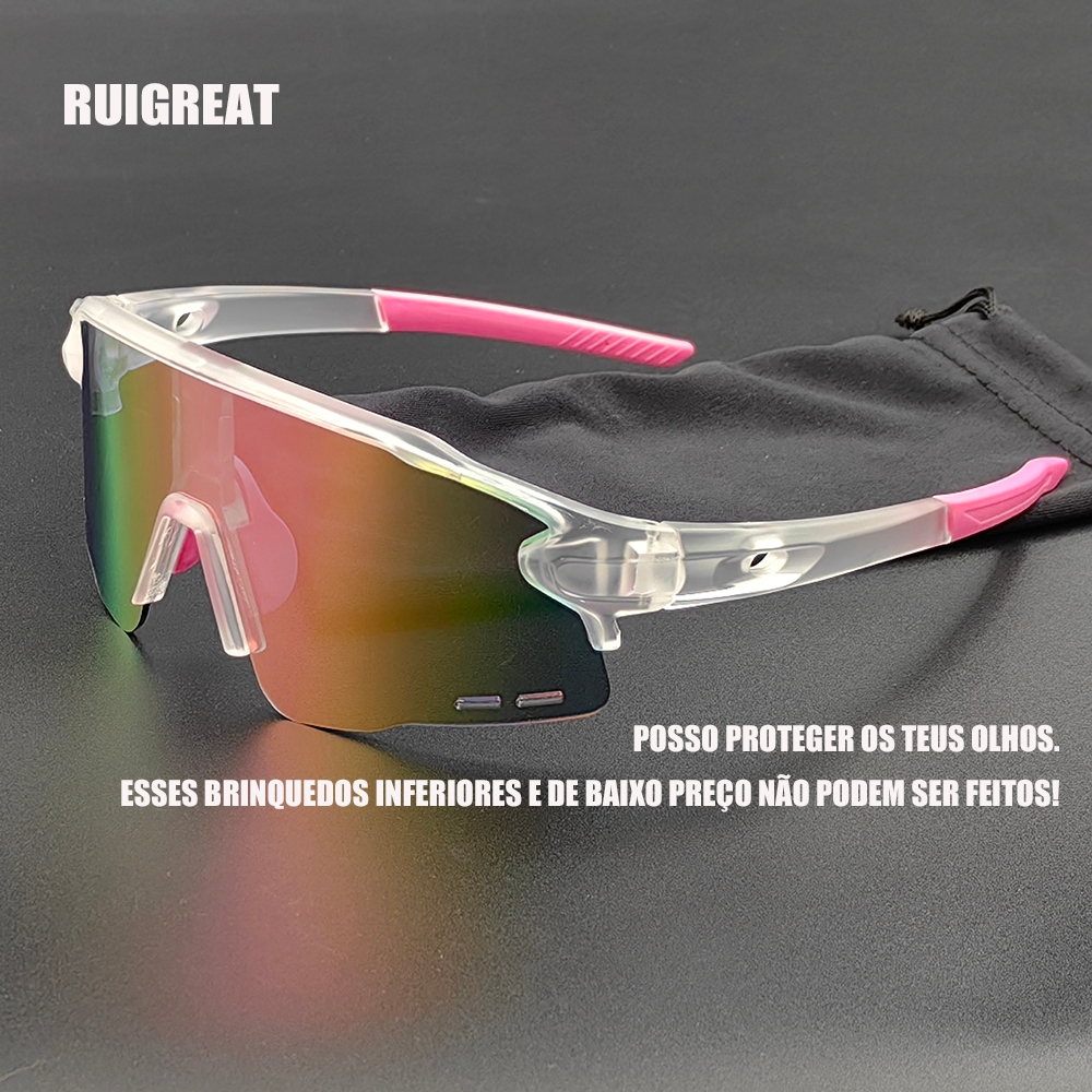 Óculos De Sol Para Ciclismo Com Lente UV400 , Unissex , Corrida Ao Ar Livre , Pesca , Bicicleta , Masculino , Ciclista em Oferta na Shopee