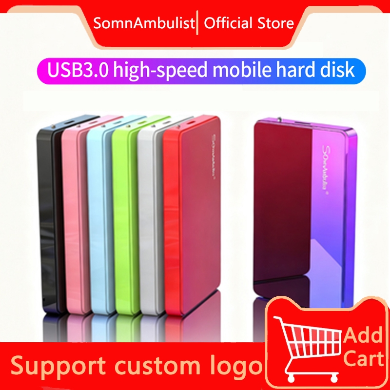 Imagem Disco rígido externo portátil, 250 GB/320 GB/500 GB/1 TB USB3.0 HDD externo de alta velocidade