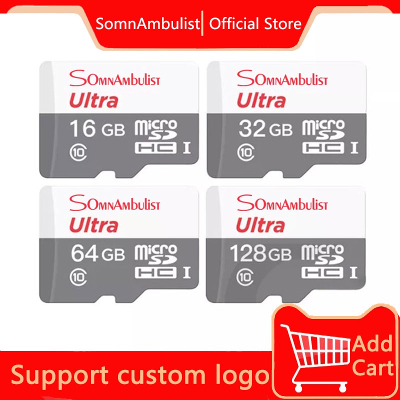 [ShanDian Mesmo Estilo] Cartão de Memória SD de Alta Velocidade Classe 10 Memória Estável de 64GB-8GB em Oferta na Shopee