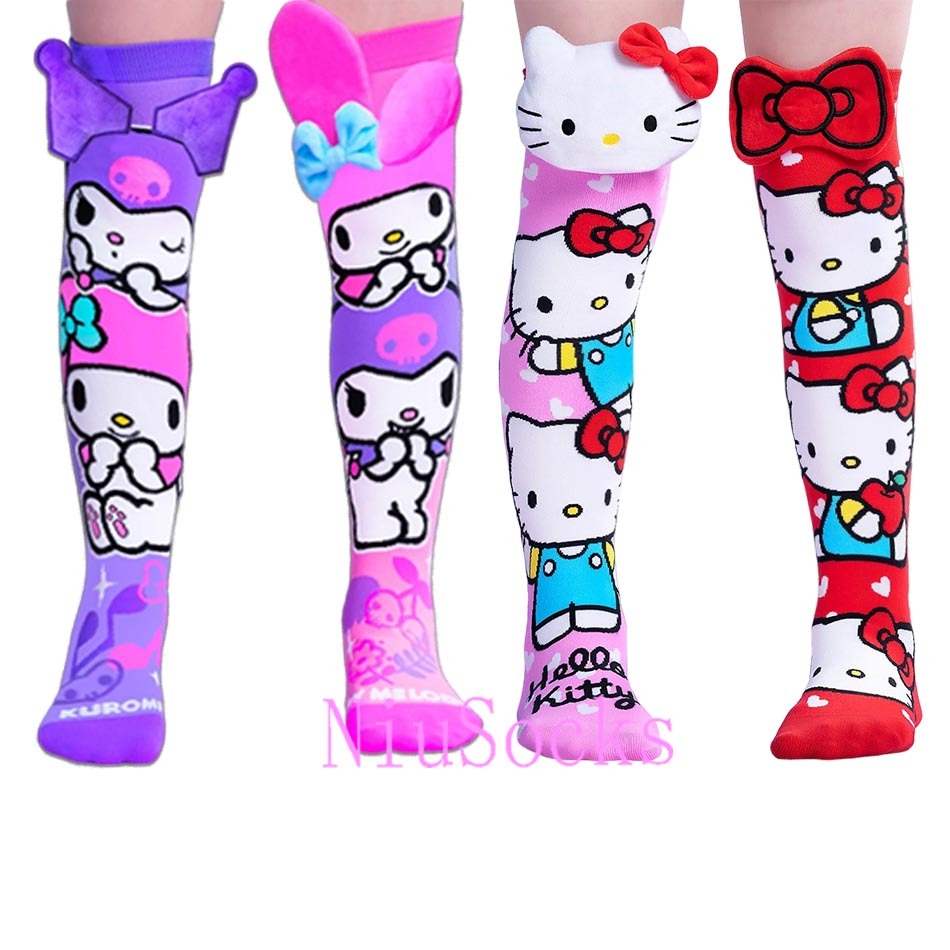 Meias infantis fofas 3D tridimensionais meias na moda presentes de aniversário para crianças em Oferta na Shopee