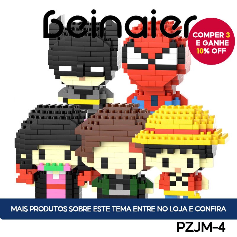 PZJM-4 Miniaturas, bonecas de montar, brinquedos de montar, presente de aniversário em Oferta na Shopee