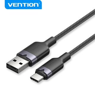 Vention USB A Para C Cabo 3A Saída 480Mbps Transferência De Alumínio Shell Soft Durável Smartphones Laptops em Oferta na Shopee