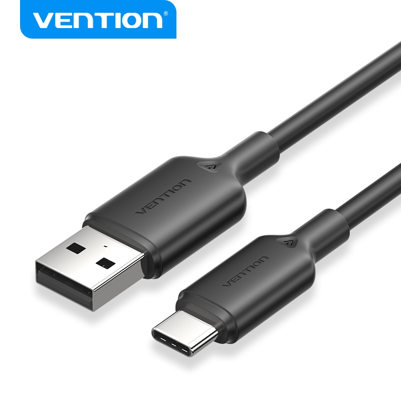 Vention 60W Super Charging Tipo-C Cabo 3A 480Mbps USB De Carga Rápida Para iPhone em Oferta na Shopee