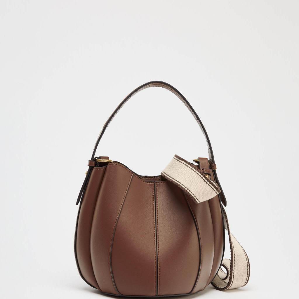 2026 Novas Mulheres Balde Bolsa Retro Feminino De Ombro Moda Alça Superior