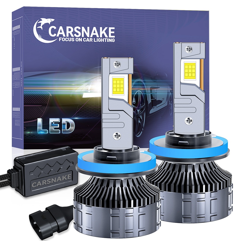 CARSNAKE 300W 40000LM Carro Led Lâmpadas De Farol Luz Para H1 H7 H11 HB3 HB4 6000K