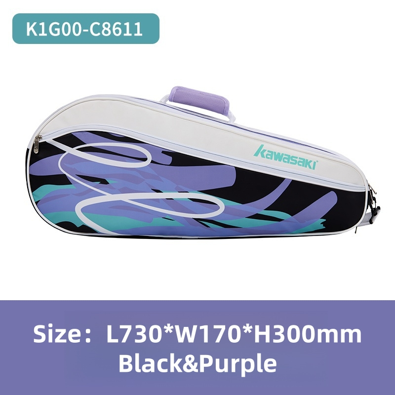 Kawasaki Bolsa De Mão B8363 E B8131 C8367 C8611 C8612 Raquete Deve Esportiva Portátil em Oferta na Shopee
