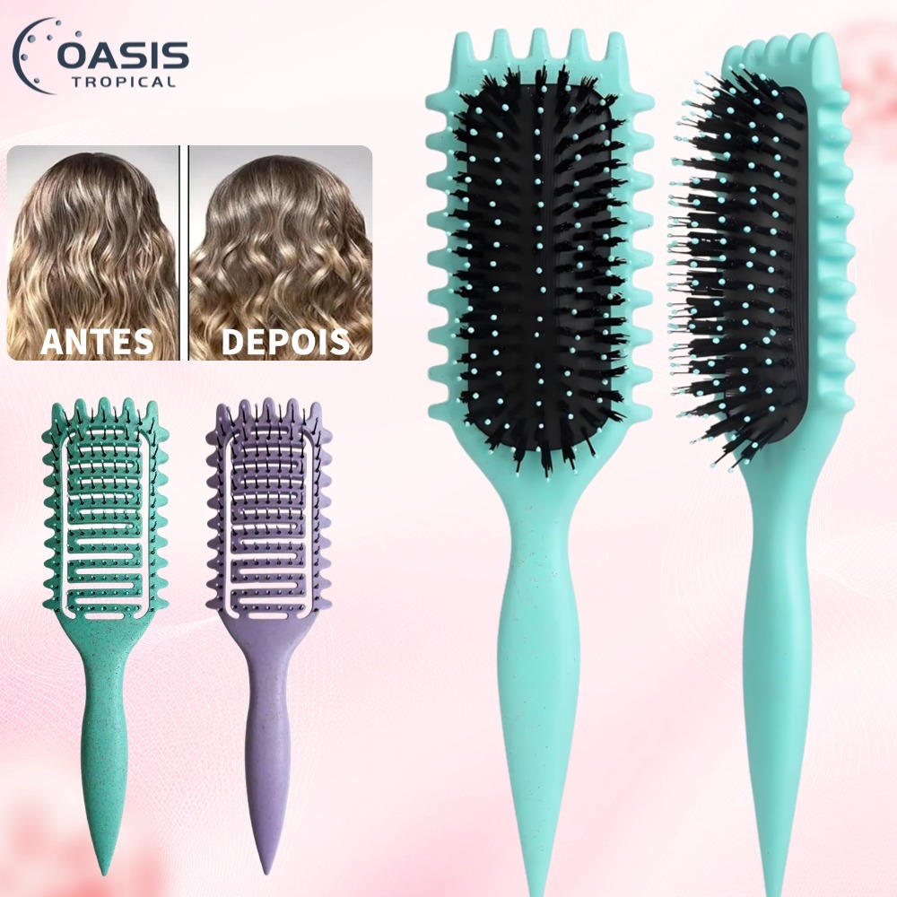 Escova De Estilo Bounce Curl Define Escova De Cachos Pente para Fitagem Definição em Oferta na Shopee