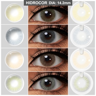 [Hidrocor] Lente De Contato Coloridas Natural Sem Grau Uso Anual Para Maquiagem Dos Olhos em Oferta na Shopee