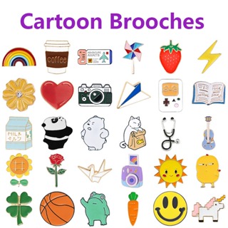 80 Estilos Moda Broche Dos Desenhos Animados Bonito Liga Alfinetes Badge Pin Mochila Decoração em Oferta na Shopee