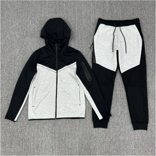Outono novo estilo masculino sem costura zíper Casual esportes moletom com capuz de malha