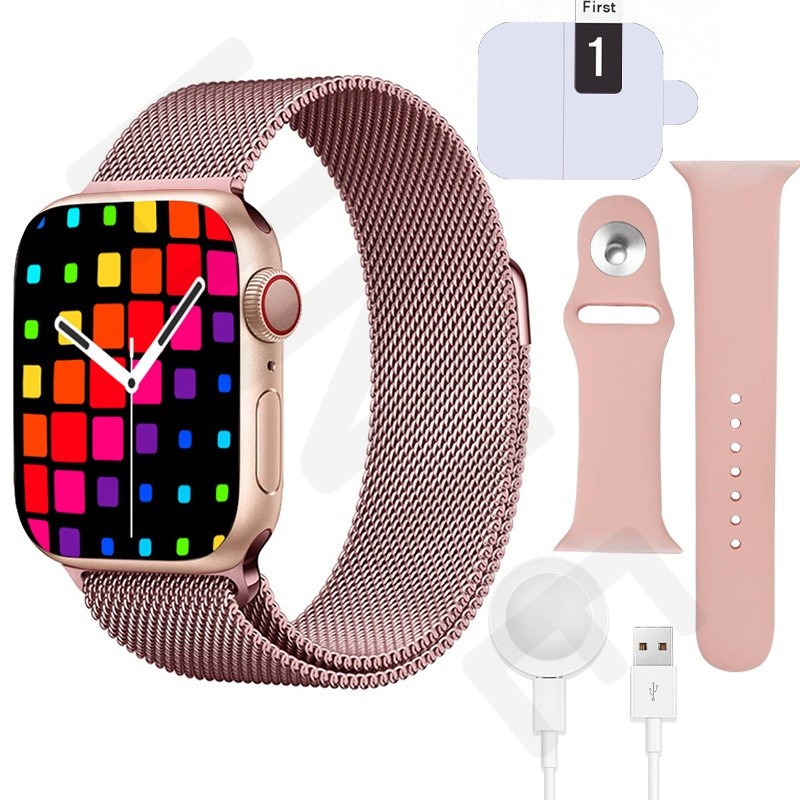 Conjunto De Presente De Aniversário Para Presentes De Feriado 3 Em 1 Smartwatch Relógio Inteligente em Oferta na Shopee