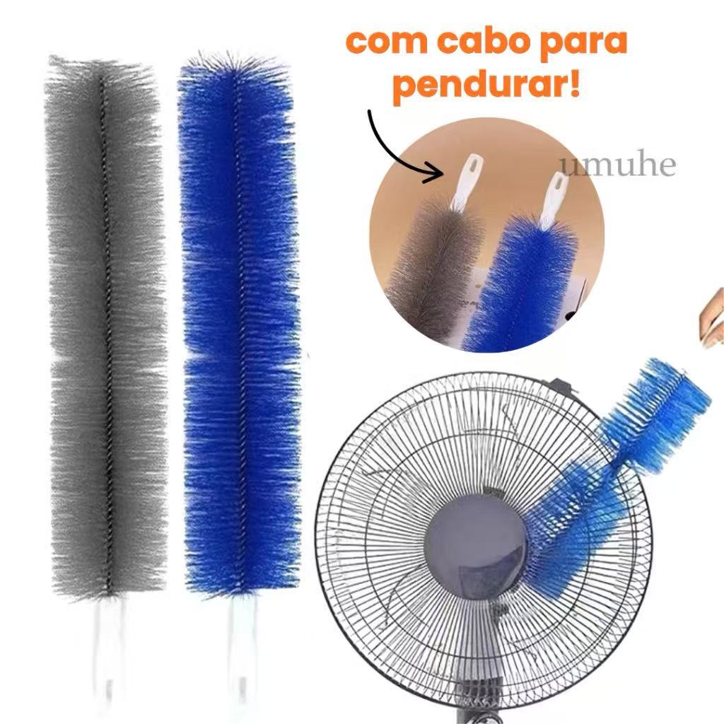 Escova De Ventilador Microfibra Flexível Dobrável Removedor De Poeira Multiuso Para Ar Con...