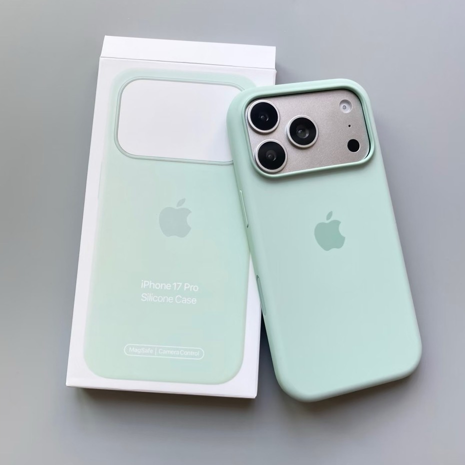 Nova Cor Original Capa De Telefone De Silicone Líquido Para iPhone 17 Pro Max Air | Tampa Magnética Forte Do Botão De Co em Oferta na Shopee