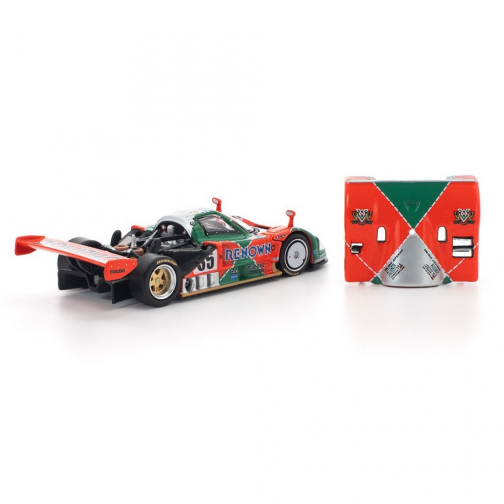 Poprace PR640301 1/64 MAZDA 787B 1991 LE MANS 24H Vencedor Carro Modelo Em Escala Fundida — imagem 2 de 2