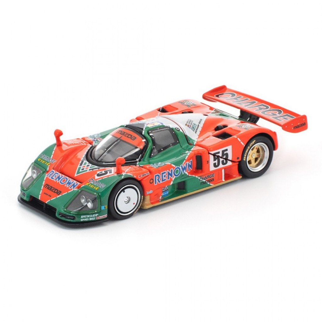 Poprace PR640301 1/64 MAZDA 787B 1991 LE MANS 24H Vencedor Carro Modelo Em Escala Fundida