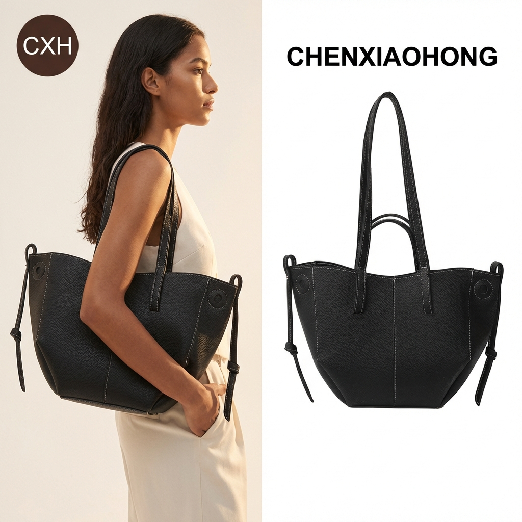 CHENXIAOHONG  Bolsas femininas, bolsas tote, bolsas plissadas de grande capacidade para uso diário