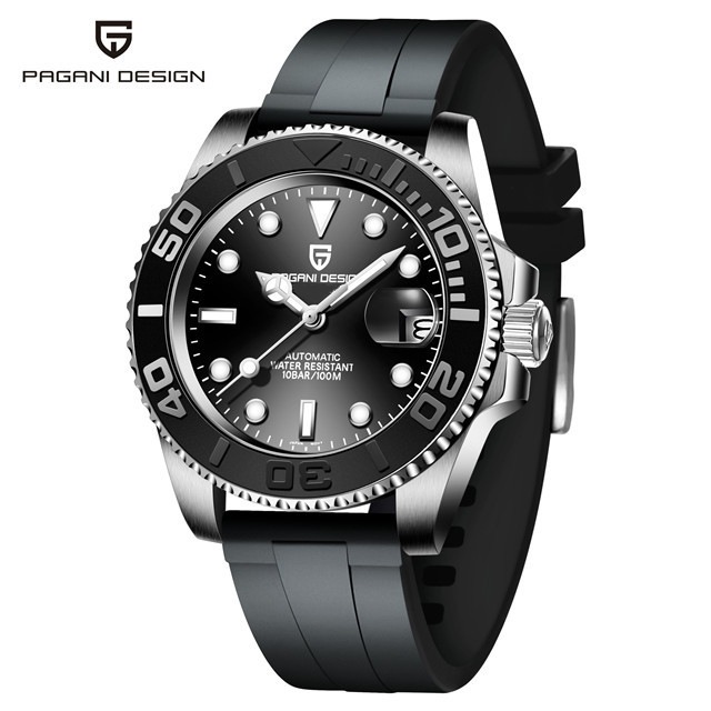 Moda clássica de alta qualidade 904L fita de aço inoxidável relógio mecânico automático masculino em Oferta na Shopee