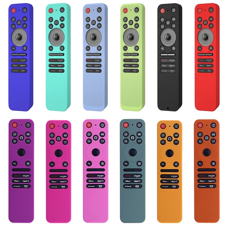 Capa De Controle Remoto , À Prova De Choque Com Proteção De Cordão , Protetor De Silicone Macio Para LG MR25GA