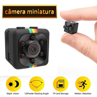 Pequena sq11 Secret Micro Mini Câmera 1080p HD De Vídeo Inteligente Visão Noturna Motionect DVR Sem Fio Minúsculo DV em Oferta na Shopee
