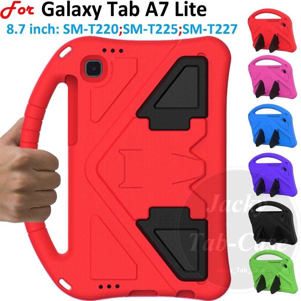 Para Samsung Galaxy Tab A7 Lite 8.7 " Tablet SM-T220 T225 T227 Leve EVA À Prova De Choque Capa Crianças Lidar Com Caso