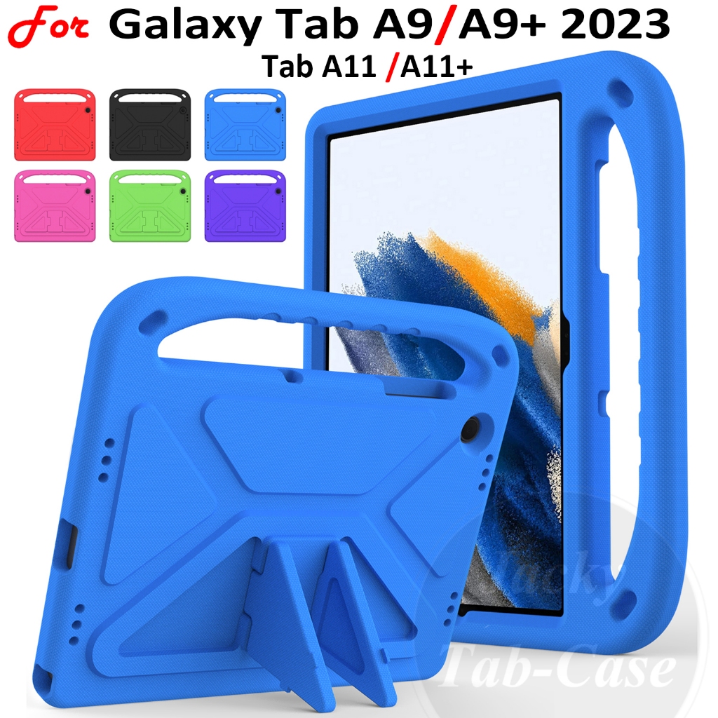 Capa Para Samsung Galaxy Tab A9 8.7" SM-X115 X110 A11 A9+ 11" 5G SM-X216 X210 Tampa Do Suporte EVA De À Prova De Choque