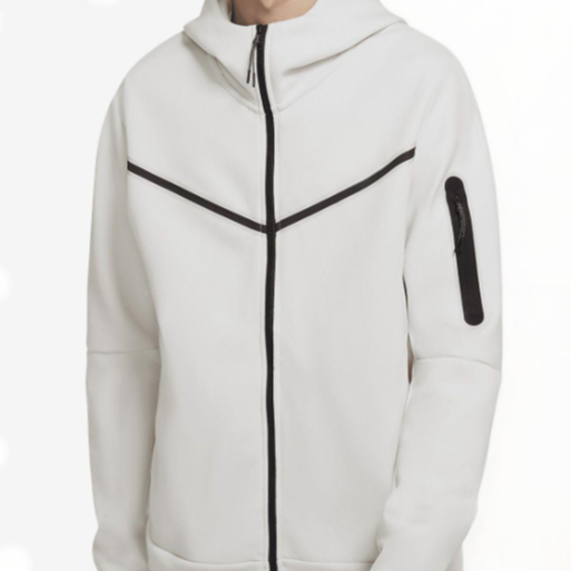 Moletom Com Capuz Com Zíper Masculino Moda Casual