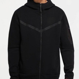 Jaqueta masculina Casual com capuz e zíper em Oferta na Shopee