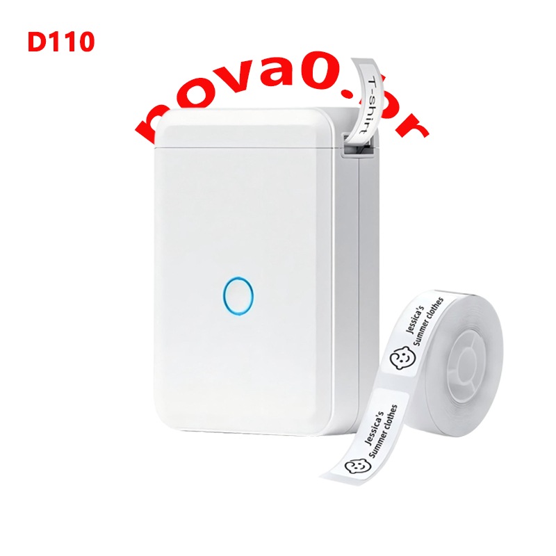 Impressão Móvel Ilimitada | Kit Inicial Completo Niimbot D110 : Impressora Portátil De Etiquetas Bluetooth Com Incluídas , Ou em Oferta na Shopee
