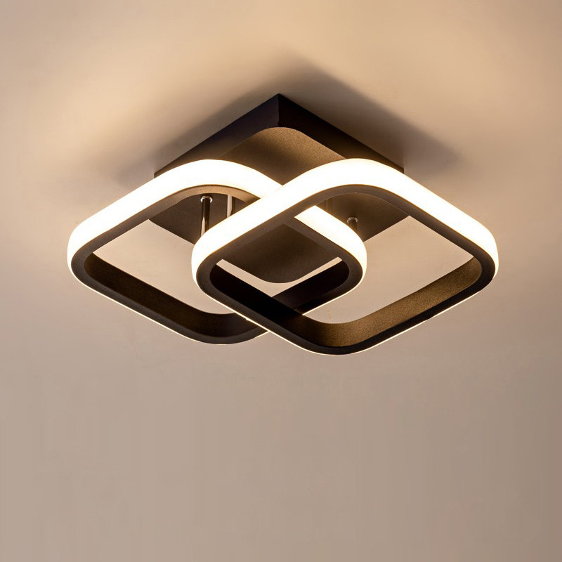 Luminária De Teto Led Moderna Plafon 3 em 1 Lustre para Quarto, Sala, Escritorio, Corredor, Cozinha