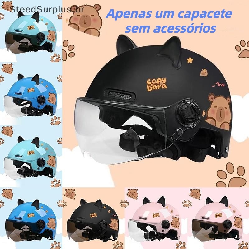 SS Capacete Padrão Nacional Criança Verão Proteção Solar Elétrica Scooter Elétrico Meio De Segurança BR