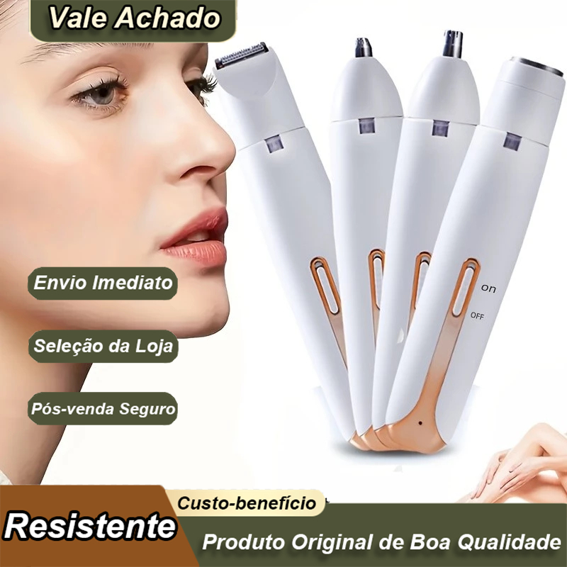 Depilador depilador feminino depilador 4 em 1 depilação corporal completa