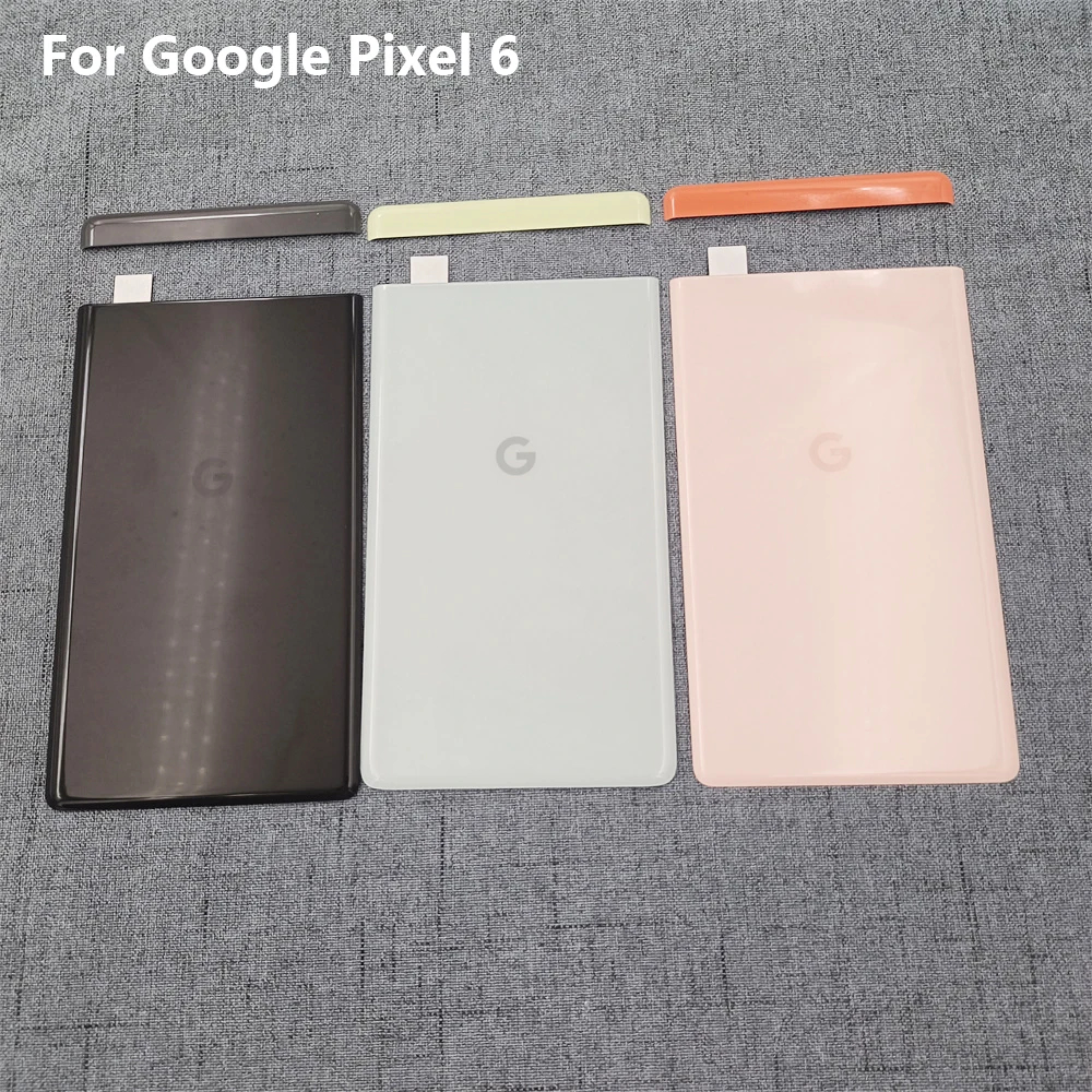 Capa De Vidro Traseira Original Para Google Pixel 6 5G GB7N6 G9S9B , Substituição Da Porta , Tampa Do Painel , Peças De em Oferta na Shopee