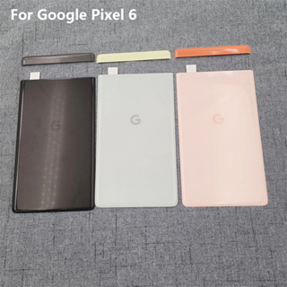 Capa De Vidro Traseira Original Para Google Pixel 6 5G GB7N6 G9S9B , Substituição Da Porta , Tampa Do Painel , Peças De em Oferta na Shopee
