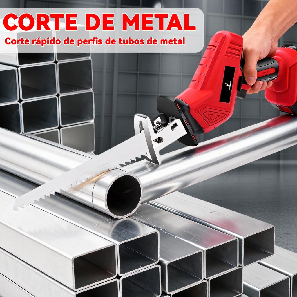 Serra Sabre 2 Bateria Portátil Profissional 3200 Rpm Corte Fácil Carne E Ossos Para Açougues E Chefs — imagem 2 de 2