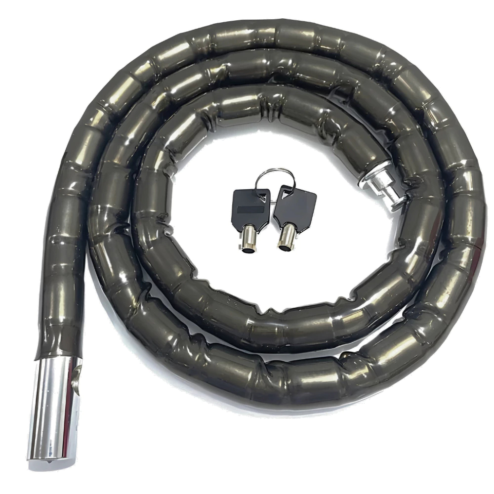 Antifurto Trava Grossa Cadeado Para Moto Bicicleta Bike Capacete Portão Porta Corrente Segurança Antifurto Trava Grossa