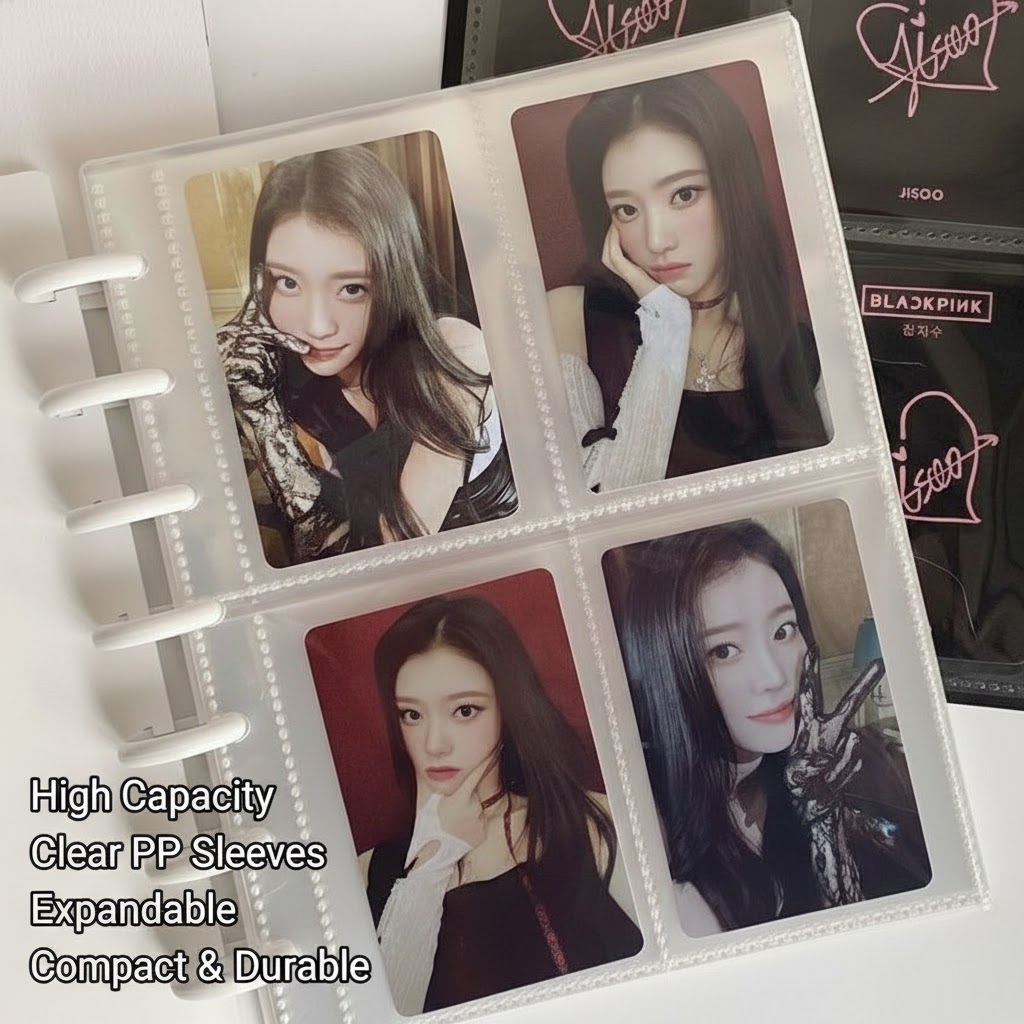 A5 Cogumelo Buraco Photocard Pasta Arquivo Kpop Papelaria Polco Armazenamento Álbum Ídolo Lomo Cartão Bilhete Postal Man em Oferta na Shopee