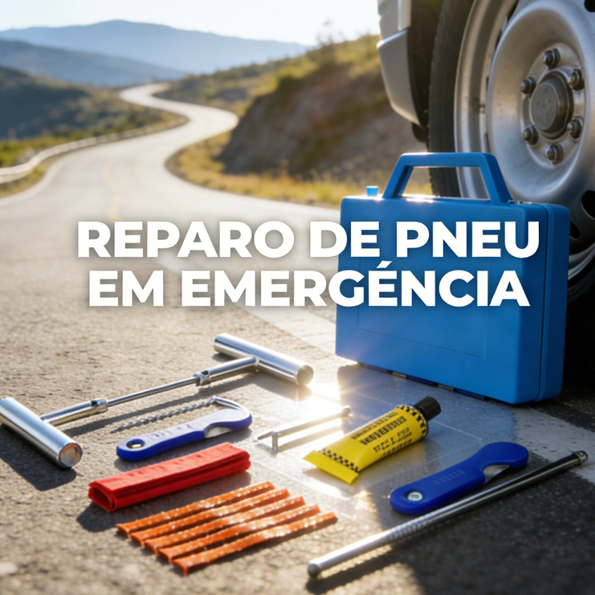 Reparo Metal Com Chaves Maleta E Refis Modelo Macarrao Para Remendo Pneu moto e carro em Oferta na Shopee
