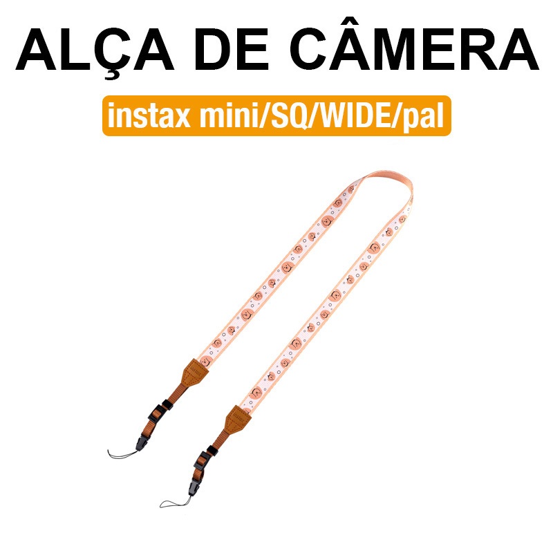 [Film Lab] Alça Para Câmera Instax Mini Square SQ Pal Alça De Ombro e Pescoço CAB35