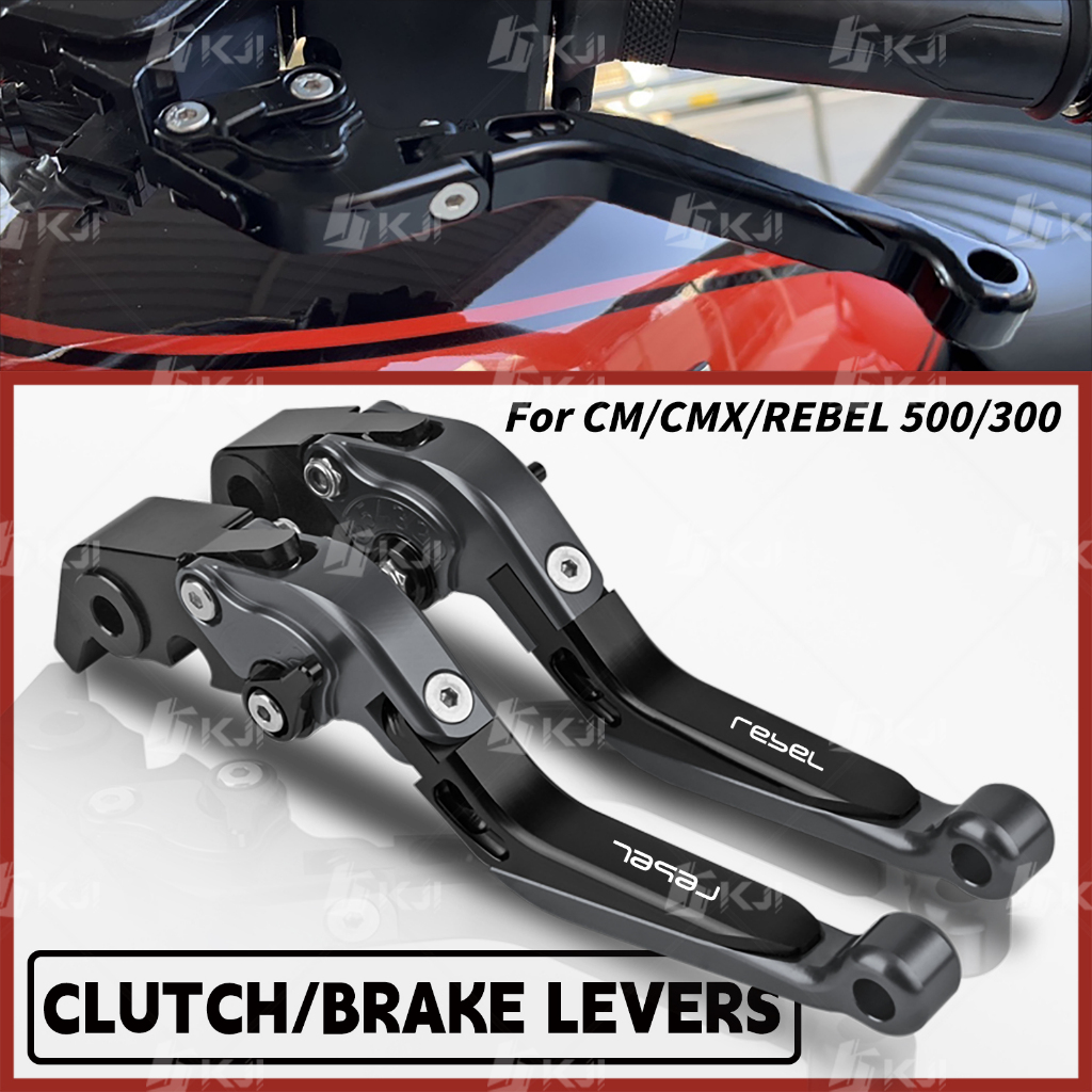 Para Honda CM/CMX REBEL 500/300 Conjunto De Alavanca De Freio De Embreagem Ajustável Lidar Com Alavancas Acessórios Peça