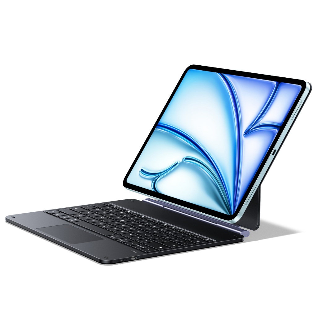 UGREEN Magnético Inteligente Teclado iPad De 11 Polegadas Suporte Ajustável Bluetooth 5.2 Retroiluminado De 3 Níveis Com
