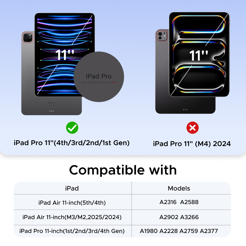 UGREEN Magnético Inteligente Teclado iPad De 11 Polegadas Suporte Ajustável Bluetooth 5.2 Retroiluminado De 3 Níveis Com · foto 2