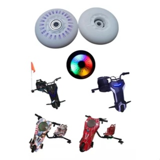 Rodinha Traseira Para Triciclo Drift Elétrico Com Led Rgb em Oferta na Shopee