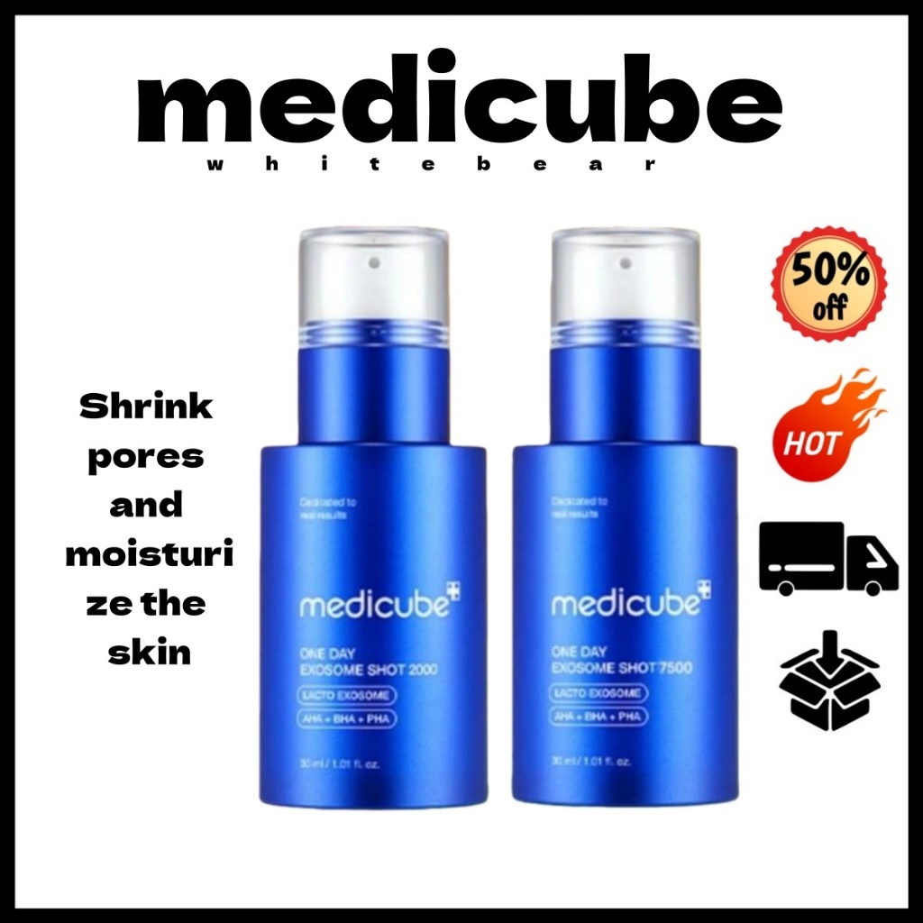 3.15 [Medicube] Injeção Zero Exosome-7500PPM , 30ml/Tiro 2000PPM | Reparação Antienvelhecimento , Essência Hidratante E em Oferta na Shopee