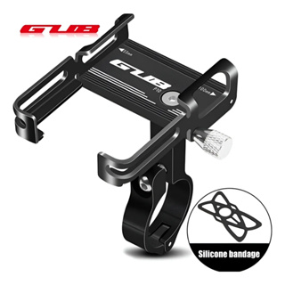 Suporte De Telefone Celular De Alumínio Preto Gub P10 Para Guidão De Motocicleta/Bicicleta em Oferta na Shopee