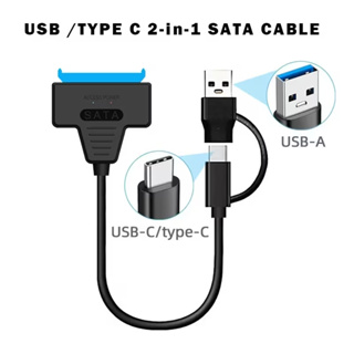 Cabo Sata Usb Dual 3.0 Leitor Hd Desktop SSD 2,5 CD-ROM + Entrada Fonte em Oferta na Shopee