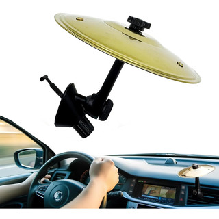 Mini Bateria de Carro com Ventilação de Ar, Pratos de Bateria para Interior de Carro