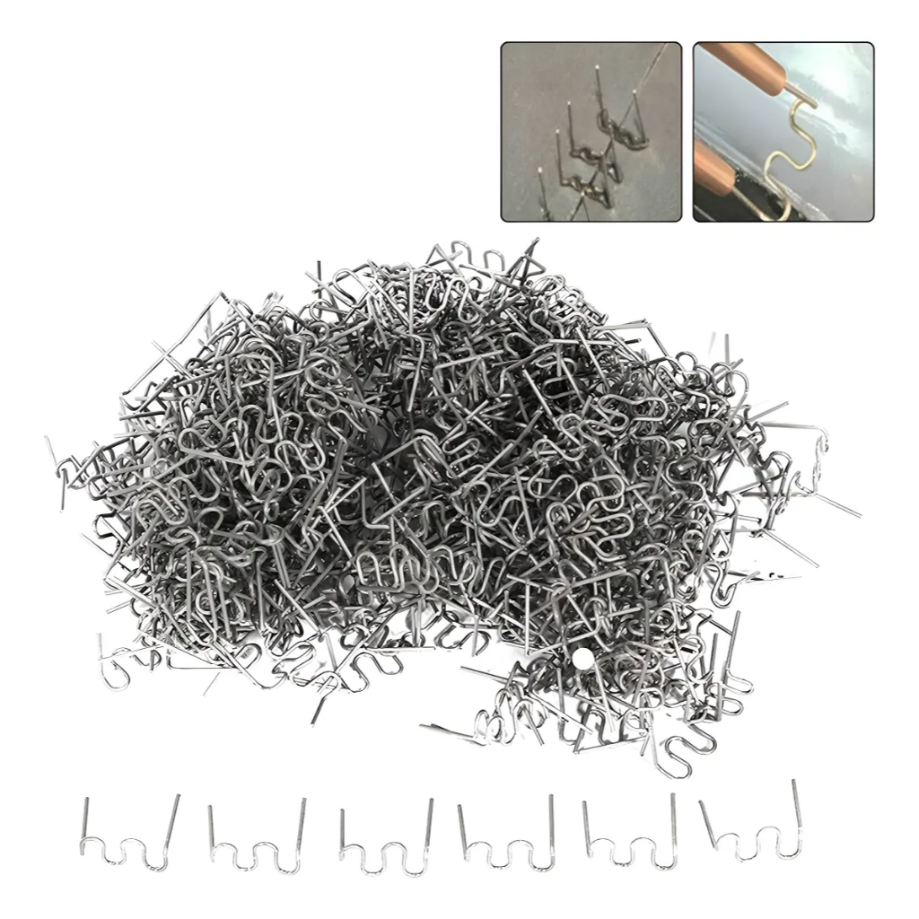 1500 Peças Pistola Grampos Para Solda Para-choque Plásticos